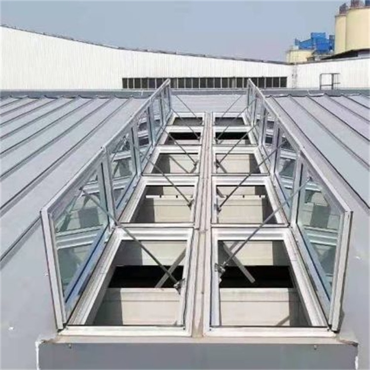 一字型電動(dòng)排煙天窗